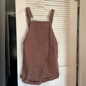 Volcom Brown Shorts Overalls